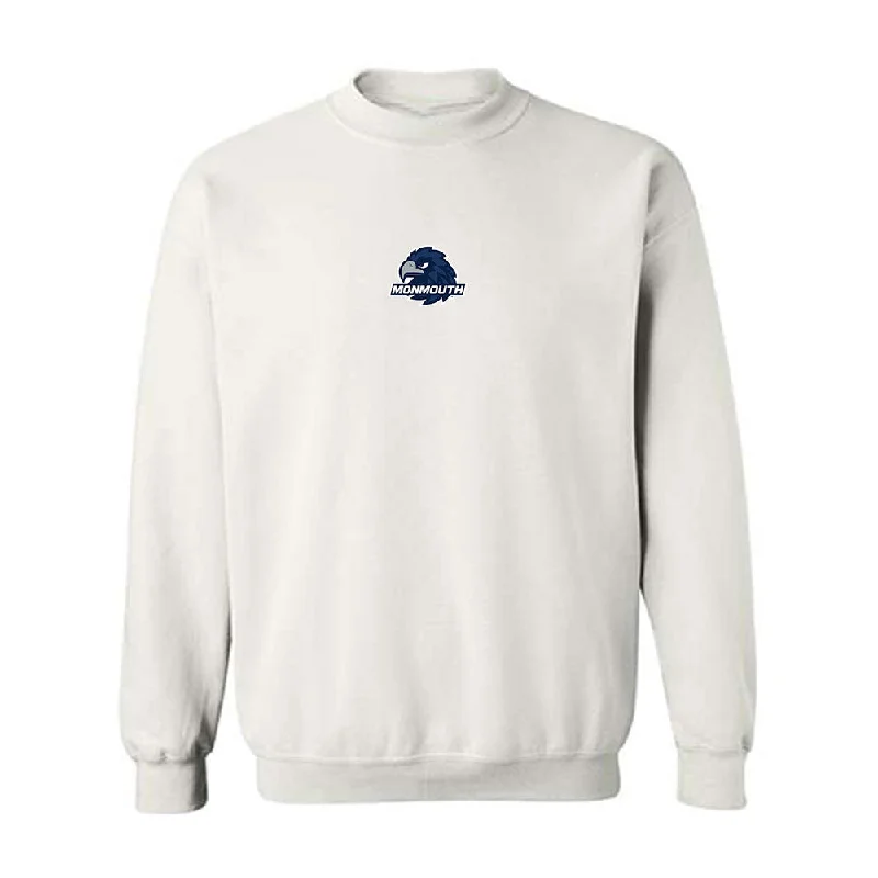 Monmouth - NCAA Women's Track & Field : Claire Denman - Classic Shersey Crewneck Sweatshirt Hoodie with Contrast Stitching Detailed Premium Monmouth - NCAA Women's Track & Field : Claire Denman - Classic Shersey Crewneck Sweatshirt Hoodie with Contrast Stitching Detailed Premium