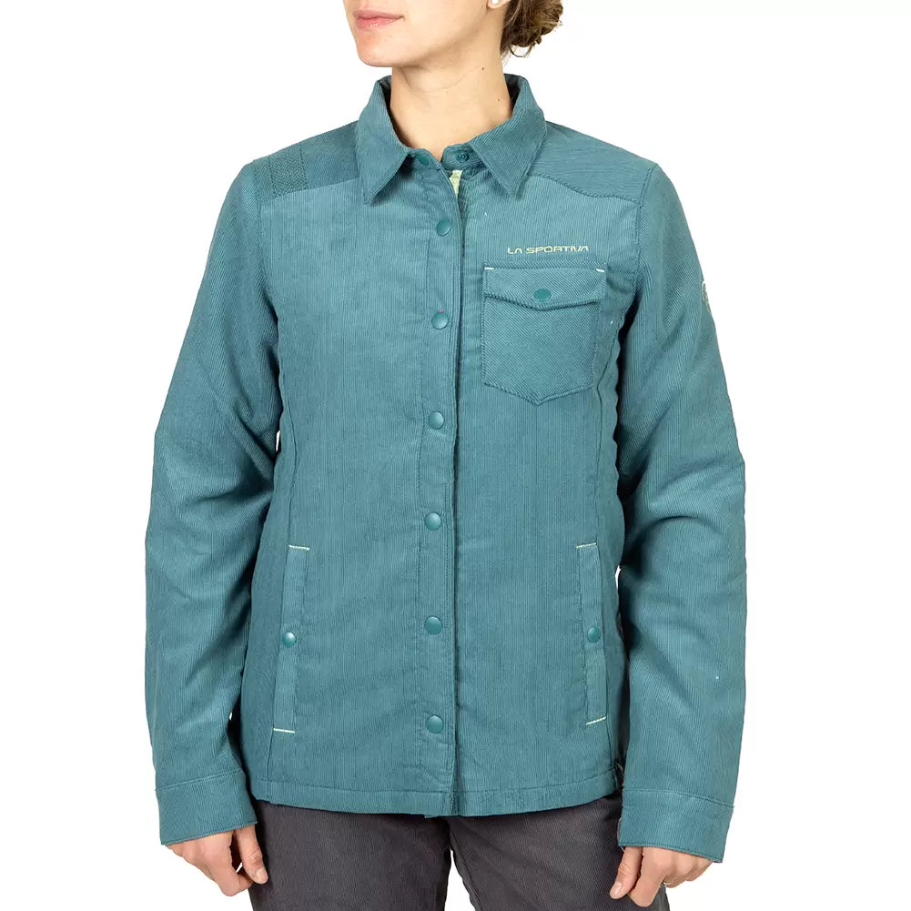 La Sportiva Setter Shirt Jacket - Women's Herringbone Jacket Houndstooth Jacket Plaid Jacket La Sportiva Setter Shirt Jacket - Women's Herringbone Jacket Houndstooth Jacket Plaid Jacket