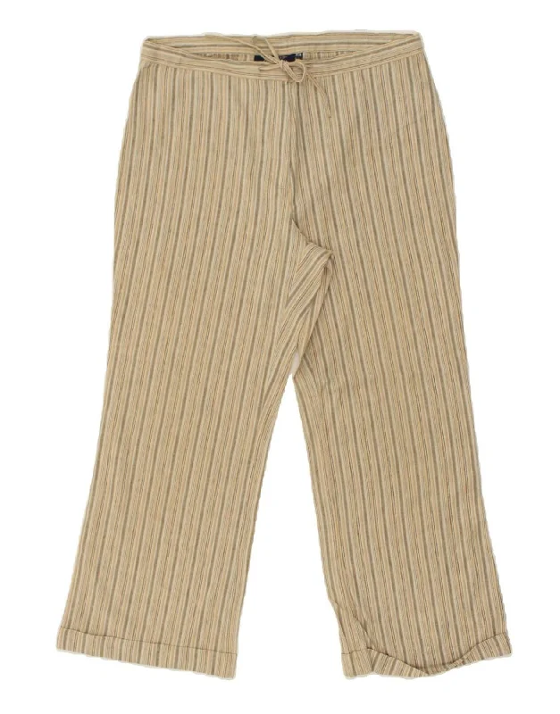 BEST COMPANY Womens Straight Casual Trousers IT 42 Medium W32 L25 Beige Trousers Denim Blue BEST COMPANY Womens Straight Casual Trousers IT 42 Medium W32 L25 Beige Trousers Denim Blue