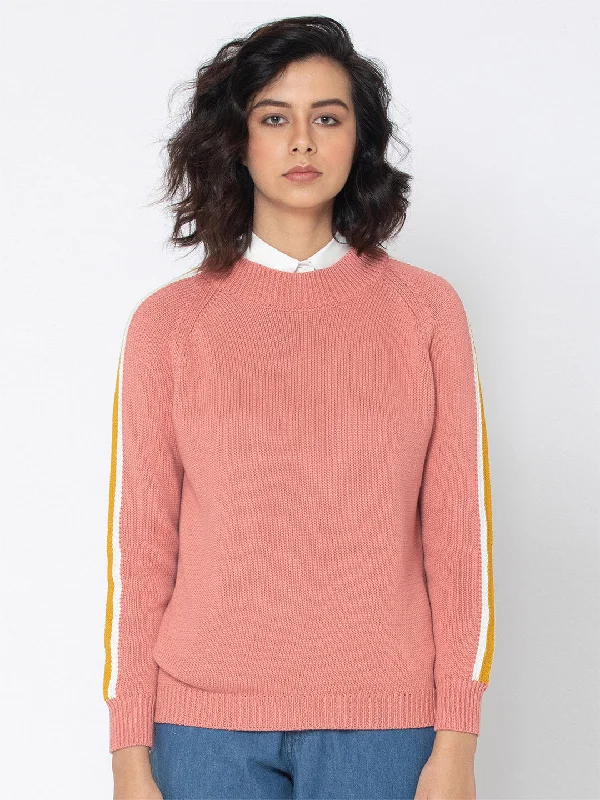 Venus sweater Ribbed Striped Patterned