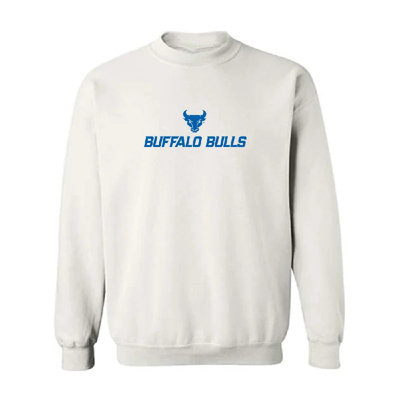 Buffalo - NCAA Women's Track & Field : Adriana Ellsworth - Crewneck Sweatshirt Hoodie with Hem Contrast Bold Stylish Buffalo - NCAA Women's Track & Field : Adriana Ellsworth - Crewneck Sweatshirt Hoodie with Hem Contrast Bold Stylish