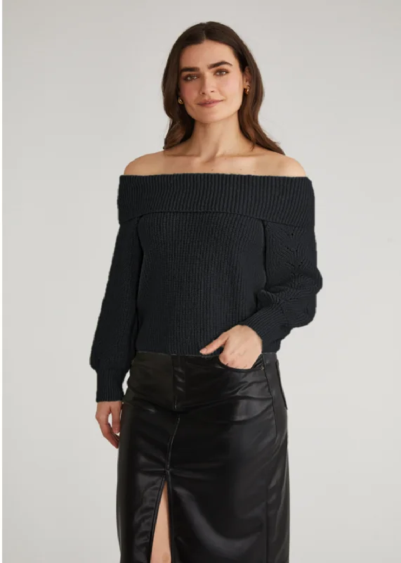 off shoulder sweater Boxy Sweater Fitted Sweater A-Line