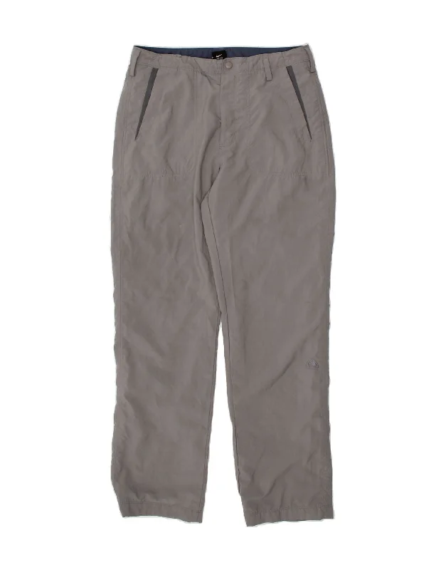 NIKE Womens Straight Chino Trousers Medium W30 L29 Grey Polyester Trousers Formal Black NIKE Womens Straight Chino Trousers Medium W30 L29 Grey Polyester Trousers Formal Black