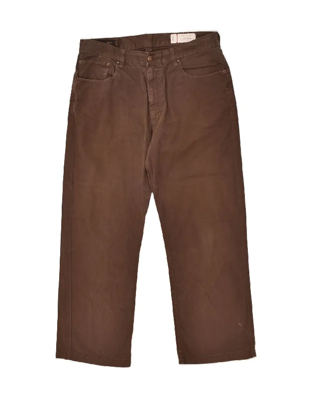 MARLBORO CLASSICS Womens Denver Straight Casual Trousers W34 L27 Brown Trousers Review Highly MARLBORO CLASSICS Womens Denver Straight Casual Trousers W34 L27 Brown Trousers Review Highly