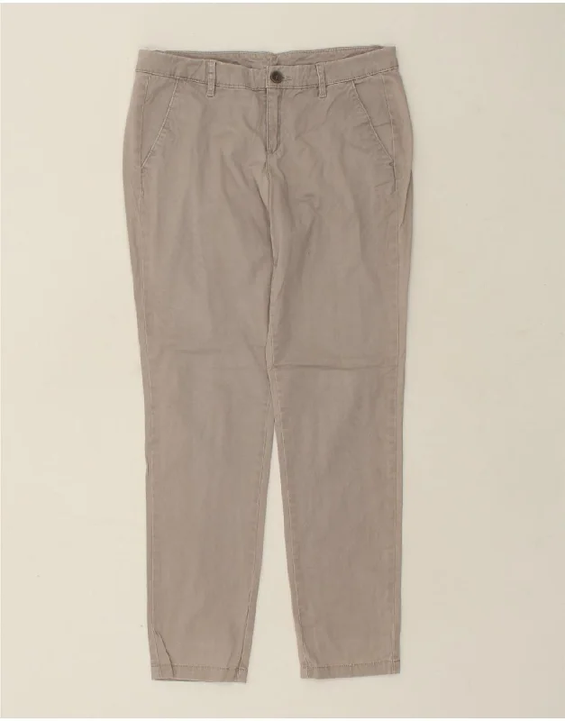 BENETTON Womens Slim Chino Trousers UK 10 Small W30 L29 Grey Trousers Designer Luxury BENETTON Womens Slim Chino Trousers UK 10 Small W30 L29 Grey Trousers Designer Luxury