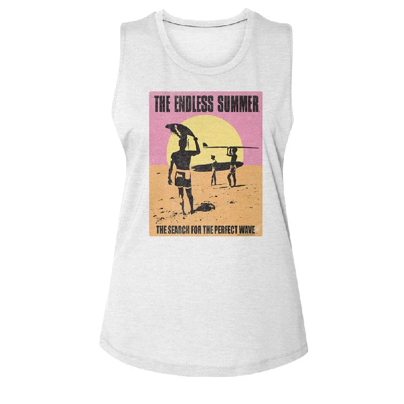 THE ENDLESS SUMMER Muscle Tank, Perfect Wave lounge tank top