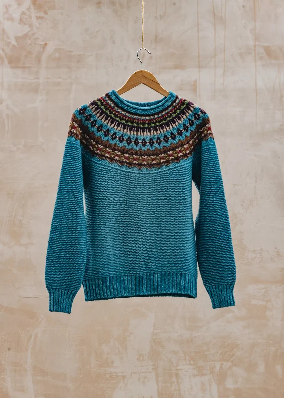 Stoneybrek Sweater in Crieff Fleece Fabric Down Fabric Feather Fabric