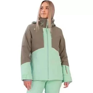 Obermeyer Cecilia Jacket Zip Front Button Front Snap Front
