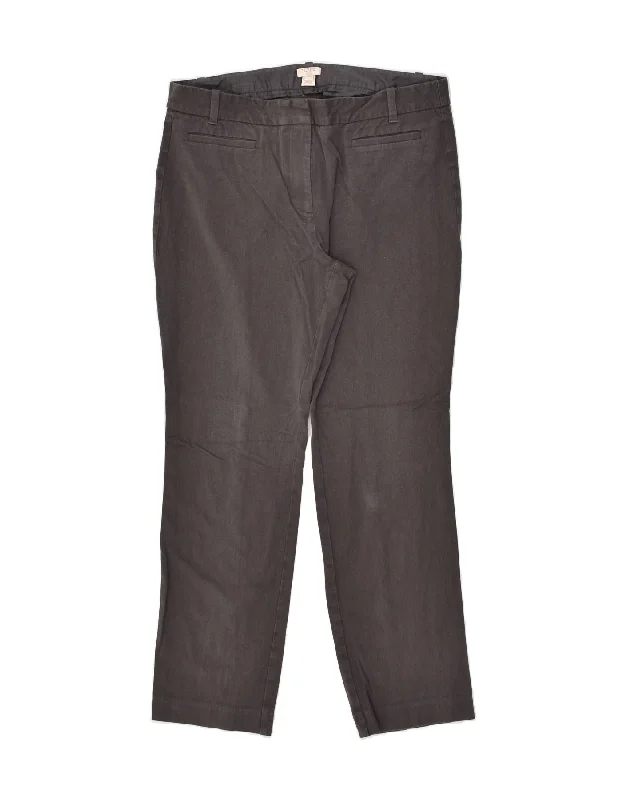J. CREW Womens Stretch Slim Casual Trousers US 12 Large W32 L27 Grey Trousers Hiking Durable J. CREW Womens Stretch Slim Casual Trousers US 12 Large W32 L27 Grey Trousers Hiking Durable