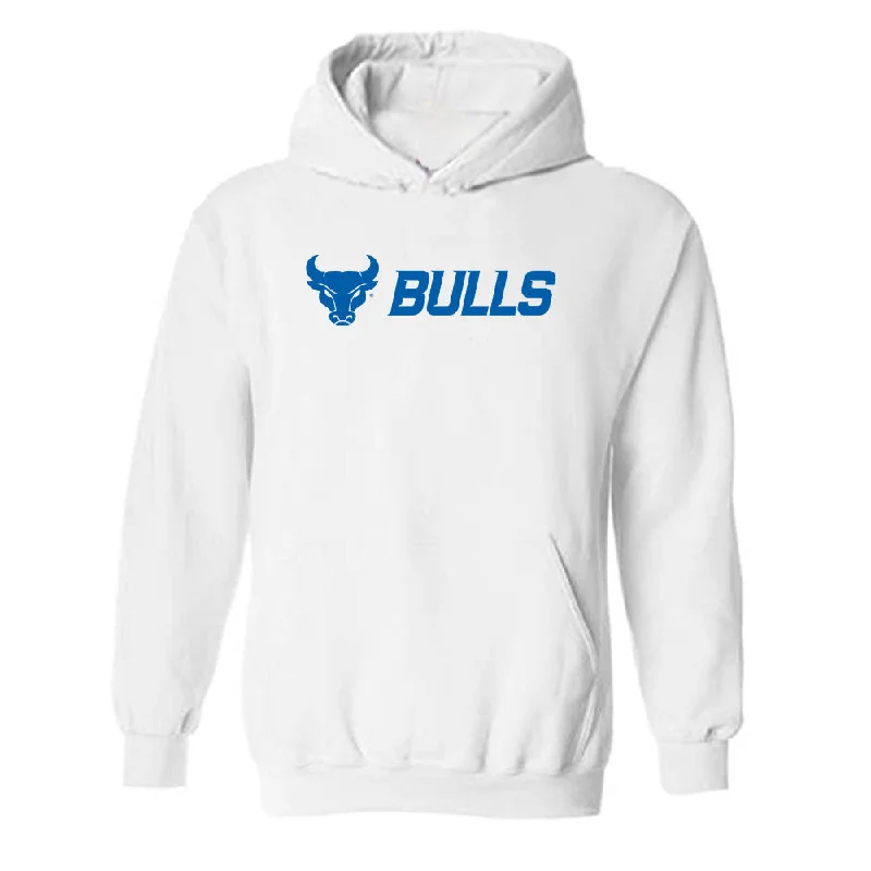 Buffalo - NCAA Women's Track & Field : Adriana Ellsworth - Hooded Sweatshirt Hoodie with Hem Embroidery Detailed Premium