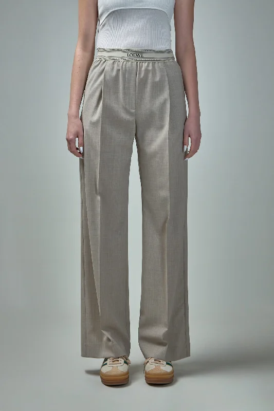 Trousers with Logo Waistband Trousers Cargo Utility