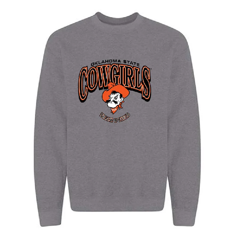 Oklahoma State - NCAA Women's Track & Field : Emma Robbins - Classic Shersey Crewneck Sweatshirt Hoodie with Magnetic Closure Innovative Modern Oklahoma State - NCAA Women's Track & Field : Emma Robbins - Classic Shersey Crewneck Sweatshirt Hoodie with Magnetic Closure Innovative Modern