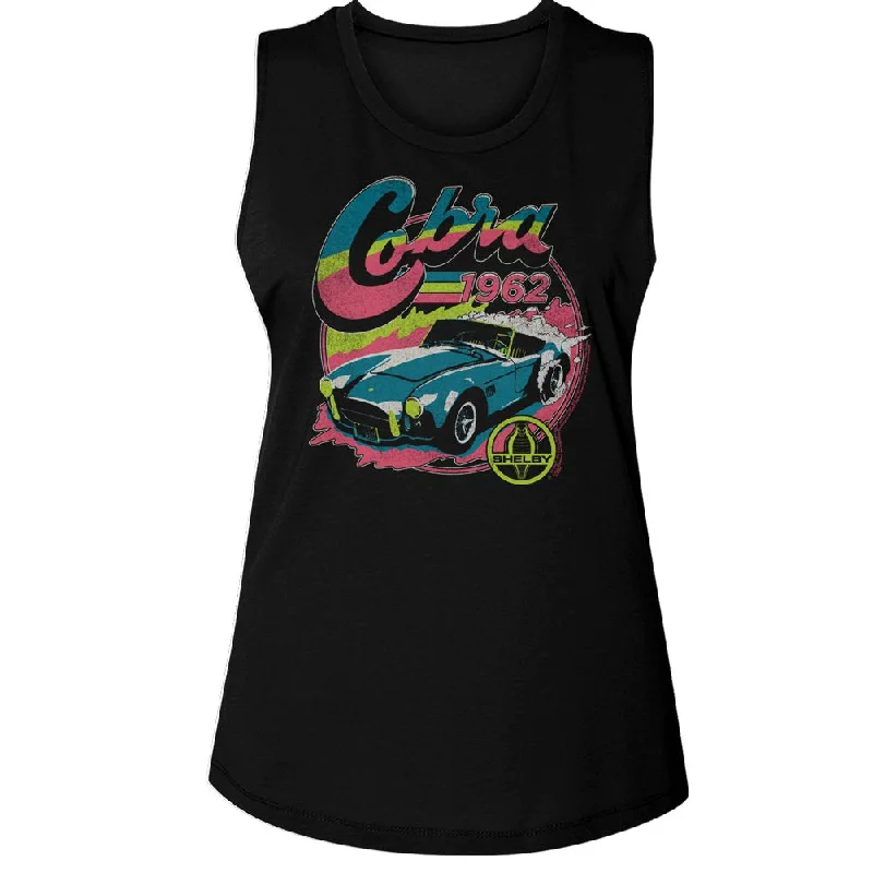 CARROLL SHELBY Tank Top, Colorful 1962 Cobra breathable tank top