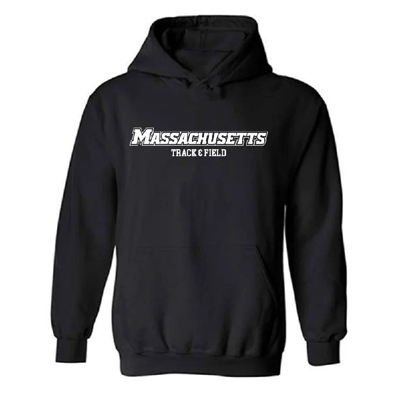 UMass - NCAA Women's Track & Field : Leila Metres - Classic Shersey Hooded Sweatshirt Hoodie with Pattern Geometric Abstract UMass - NCAA Women's Track & Field : Leila Metres - Classic Shersey Hooded Sweatshirt Hoodie with Pattern Geometric Abstract