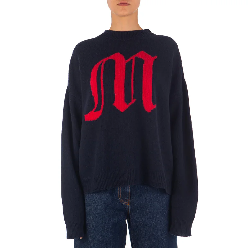 Women's Gothic Sweater Blue Hooded Sweater Collared Sweater Shawl Collar