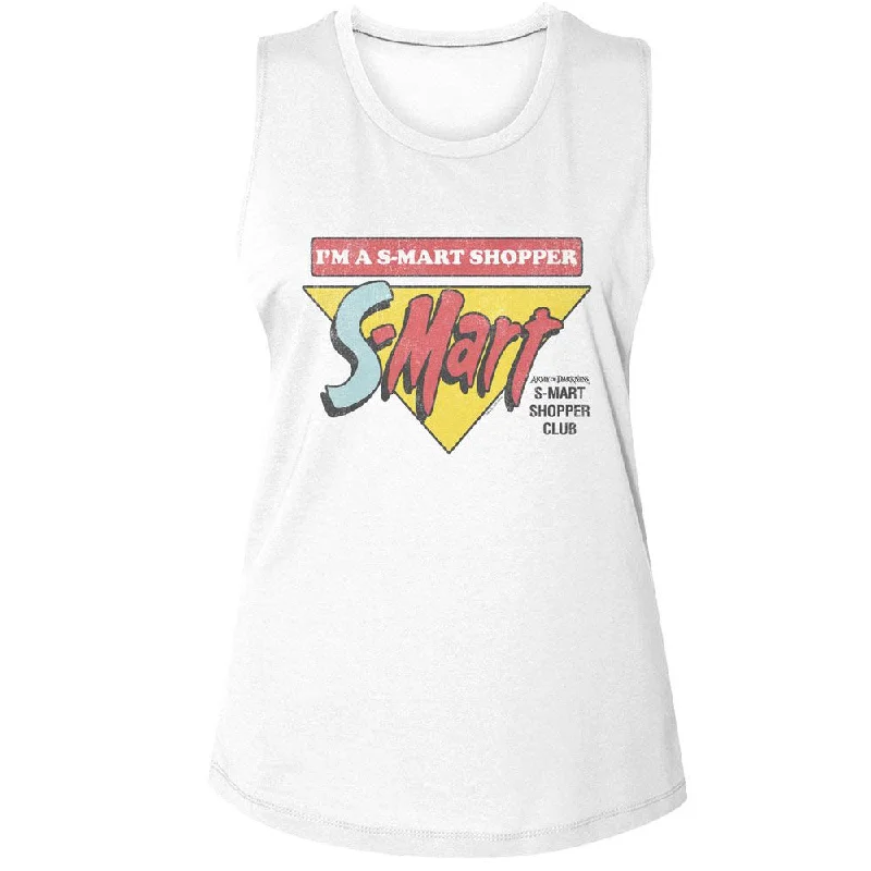 ARMY OF DARKNESS Tank Top, S Mart Smart Shopper bronze tank top