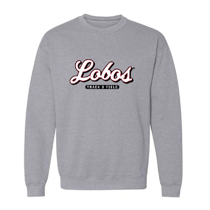 New Mexico - NCAA Women's Track & Field : Laylah Lawson - Classic Fashion Shersey Crewneck Sweatshirt Hoodie with Raglan Sleeves Sporty Comfortable