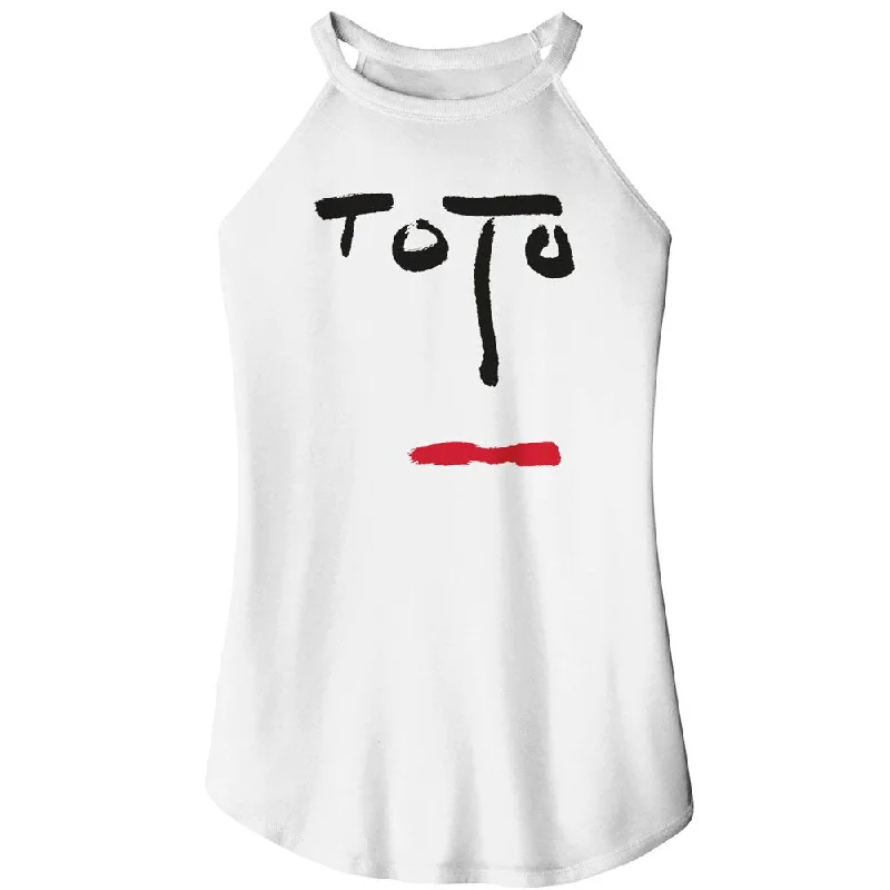 Women Exclusive TOTO Rocker Tank, Turn Back Face lightweight tank top