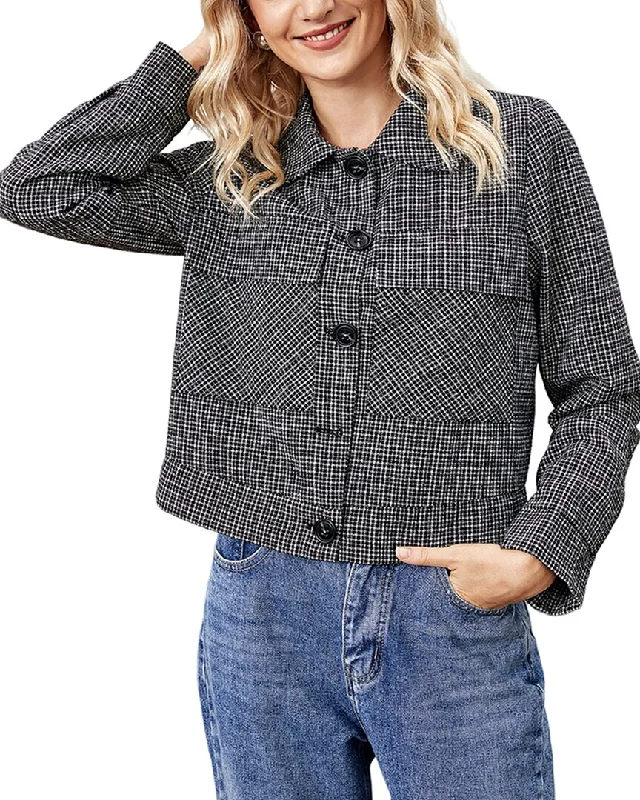 Luna Tuccini Jacket One-Shoulder Jacket Off-the-Shoulder Jacket Asymmetrical Jacket Luna Tuccini Jacket One-Shoulder Jacket Off-the-Shoulder Jacket Asymmetrical Jacket