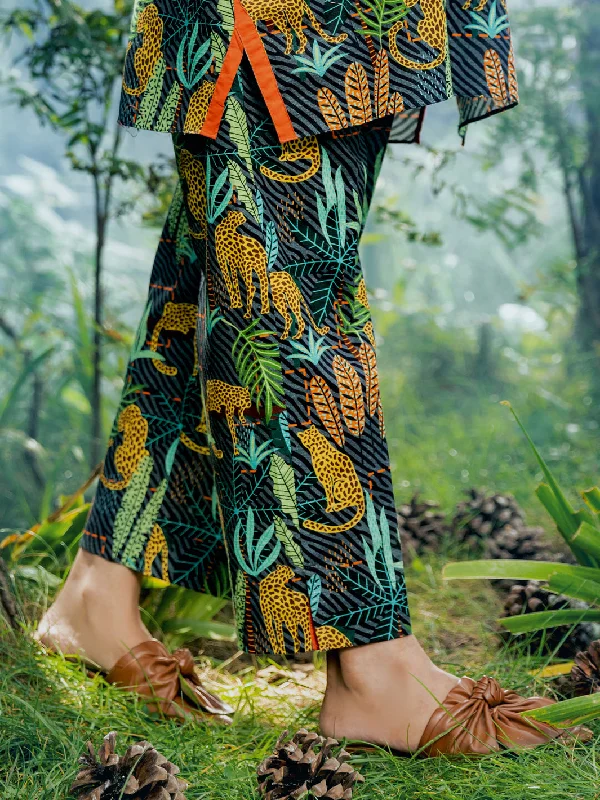 Green Khaddar Trousers - AWP-T-609 Trousers Sale Discount