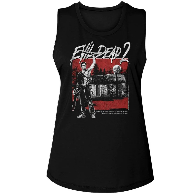 EVIL DEAD Tank Top, Cabin Square relaxed fit tank