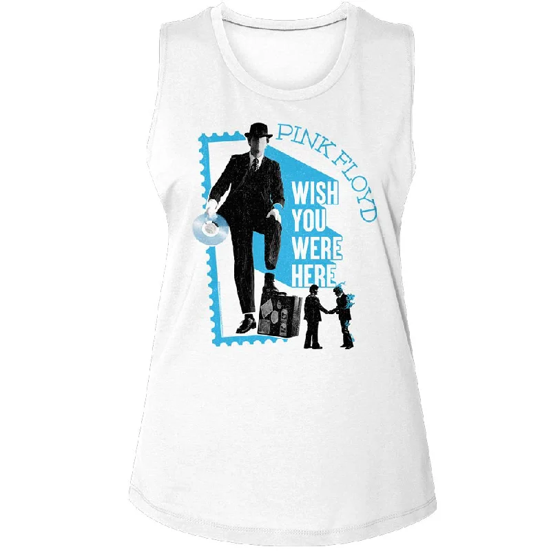 PINK FLOYD Tank Top, Pf Wywh striped tank top
