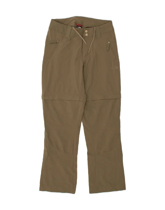 THE NORTH FACE Womens Straight Windbreaker Trousers W28 L29 Green Nylon Trousers Office Stylish THE NORTH FACE Womens Straight Windbreaker Trousers W28 L29 Green Nylon Trousers Office Stylish