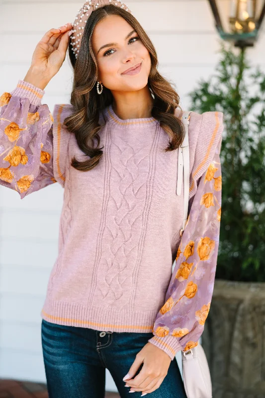 Fate: Love You More Mauve Pink Floral Sleeve Sweater Satin Fabric Silk Fabric Chiffon Fabric Fate: Love You More Mauve Pink Floral Sleeve Sweater Satin Fabric Silk Fabric Chiffon Fabric