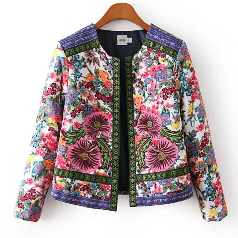 Printed Slim Women Outwear Casual Pockets Open Stitch Jacket Woman Full O-Neck Fashion Chaquetas Mujer Notch Collar Jacket Peter Pan Collar Jacket Cowl Neck Jacket Printed Slim Women Outwear Casual Pockets Open Stitch Jacket Woman Full O-Neck Fashion Chaquetas Mujer Notch Collar Jacket Peter Pan Collar Jacket Cowl Neck Jacket