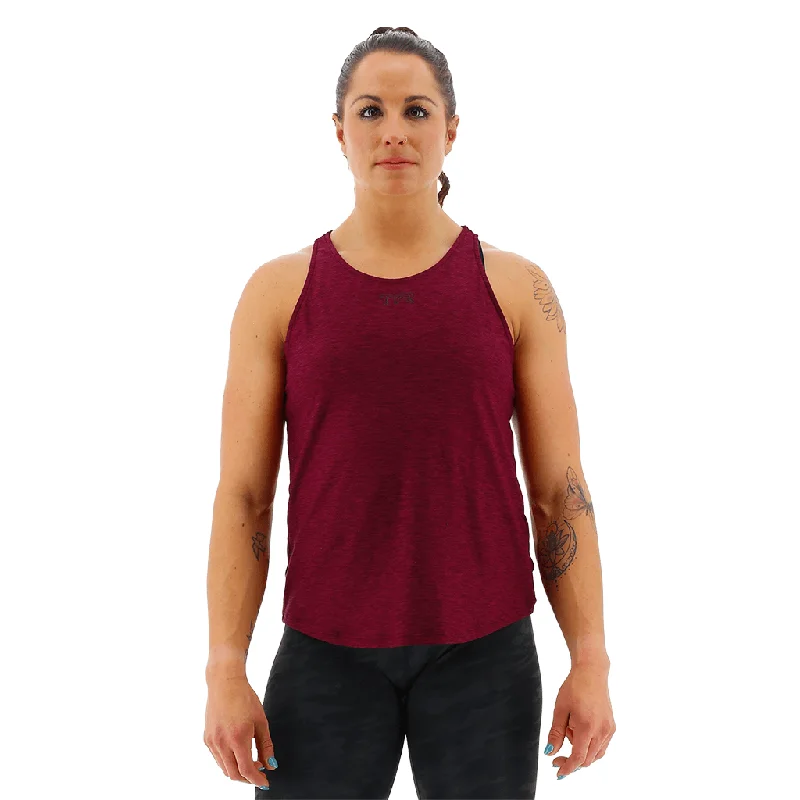 TYR Airtec™ Women's Tank - Windsor Wine coral tank top