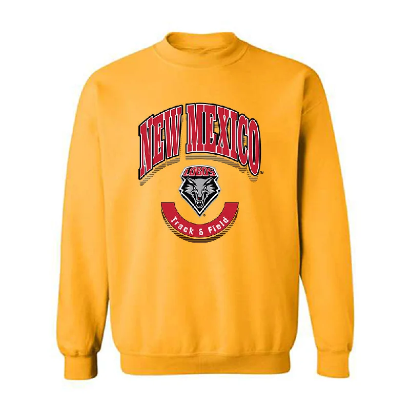 New Mexico - NCAA Women's Track & Field : Alyssa Gregory - Classic Fashion Shersey Crewneck Sweatshirt Hoodie with Tie-Dye Psychedelic Retro New Mexico - NCAA Women's Track & Field : Alyssa Gregory - Classic Fashion Shersey Crewneck Sweatshirt Hoodie with Tie-Dye Psychedelic Retro