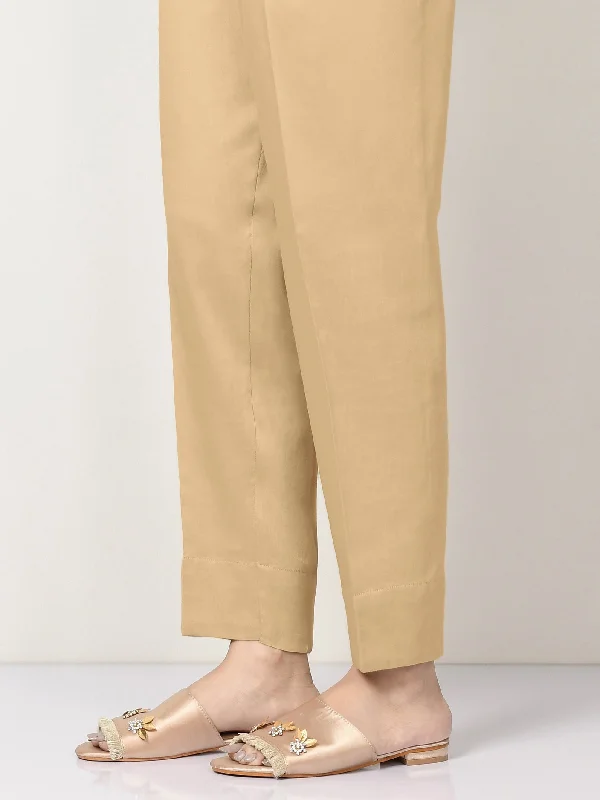 Dyed Khaddar Trouser(Pret) Trousers Lace Delicate