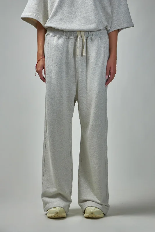 Long trousers W Waist Elastic And Drawstring Trousers Lace Delicate
