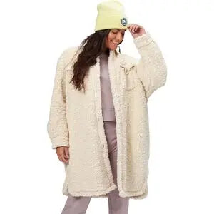 Basin and Range Oversized Sherpa Jacket Cotton Jacket Linen Jacket Terry Jacket