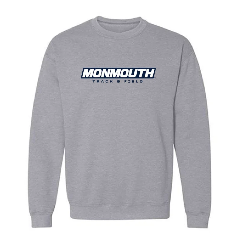 Monmouth - NCAA Women's Track & Field : Claire Denman - Classic Shersey Crewneck Sweatshirt Hoodie with Slim Fit Tailored Modern Monmouth - NCAA Women's Track & Field : Claire Denman - Classic Shersey Crewneck Sweatshirt Hoodie with Slim Fit Tailored Modern
