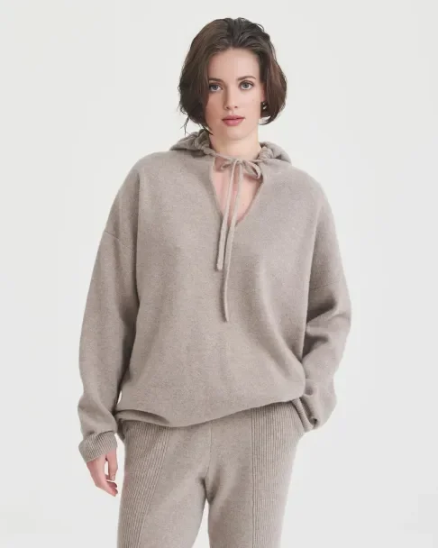 Cashmino Tunic Hoodie Hoodie Crop Top Short Trendy