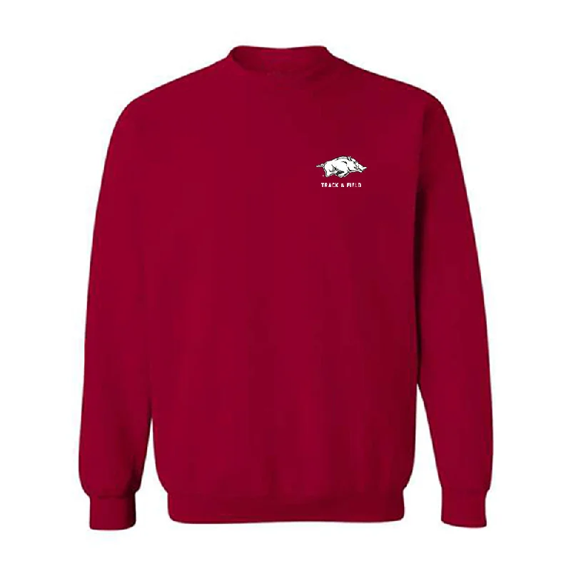 Arkansas - NCAA Women's Track & Field : Morgan Kirkland - Classic Shersey Crewneck Sweatshirt Hoodie with Hem Ribbing Snug Secure Arkansas - NCAA Women's Track & Field : Morgan Kirkland - Classic Shersey Crewneck Sweatshirt Hoodie with Hem Ribbing Snug Secure