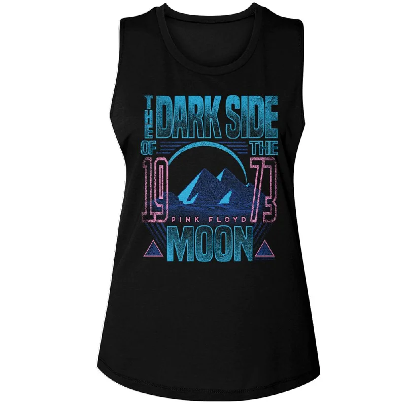 PINK FLOYD Tank Top, The Dark Side rhinestone tank top