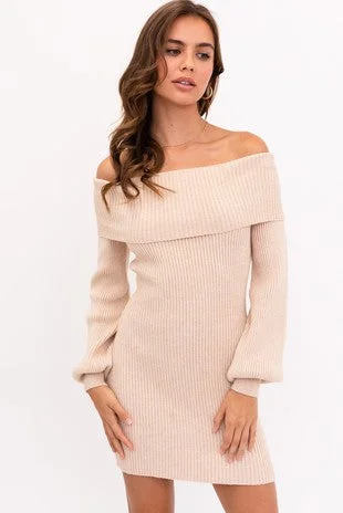 Vera Sweater Dress Nylon Fabric Polyester Fabric Spandex Fabric