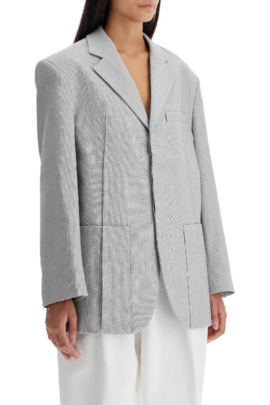 Jacquemus Jacket 'the Man's Collared Jacket Crew Neck Jacket Turtle Neck Jacket