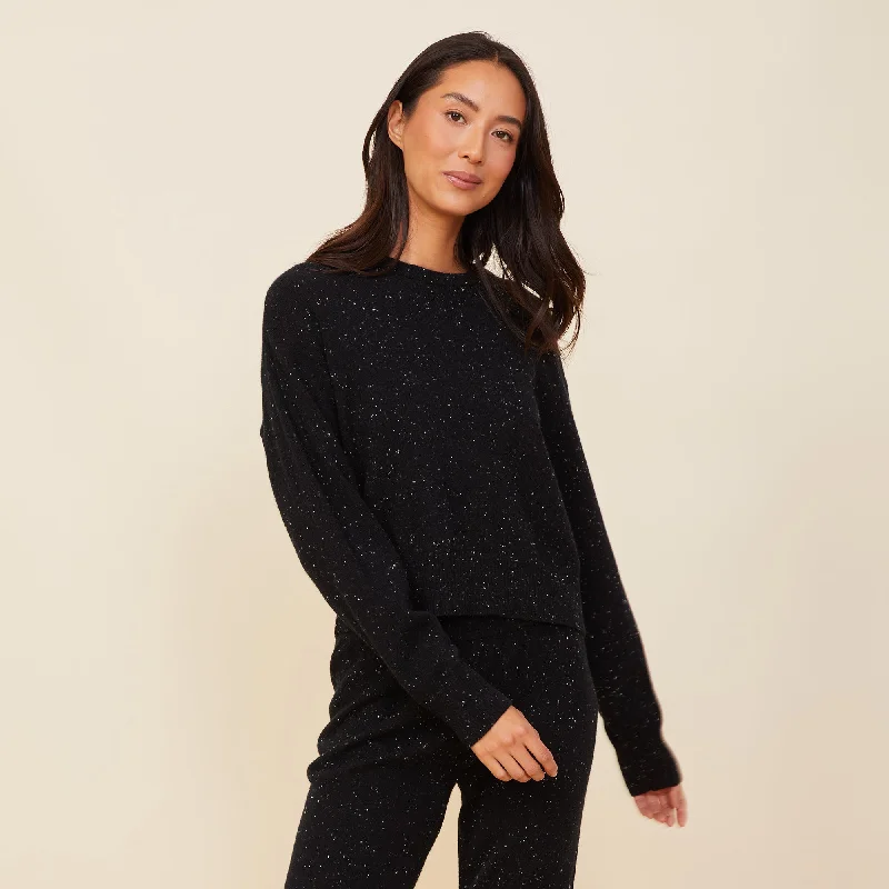 Neps Cashmere Crew Neck Sweater Hooded Caped Shawl Collar