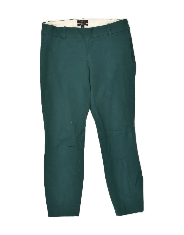 J. CREW Womens Minnie Slim Cropped Trousers US 4 Small W27 L24 Green Trousers Denim Blue J. CREW Womens Minnie Slim Cropped Trousers US 4 Small W27 L24 Green Trousers Denim Blue