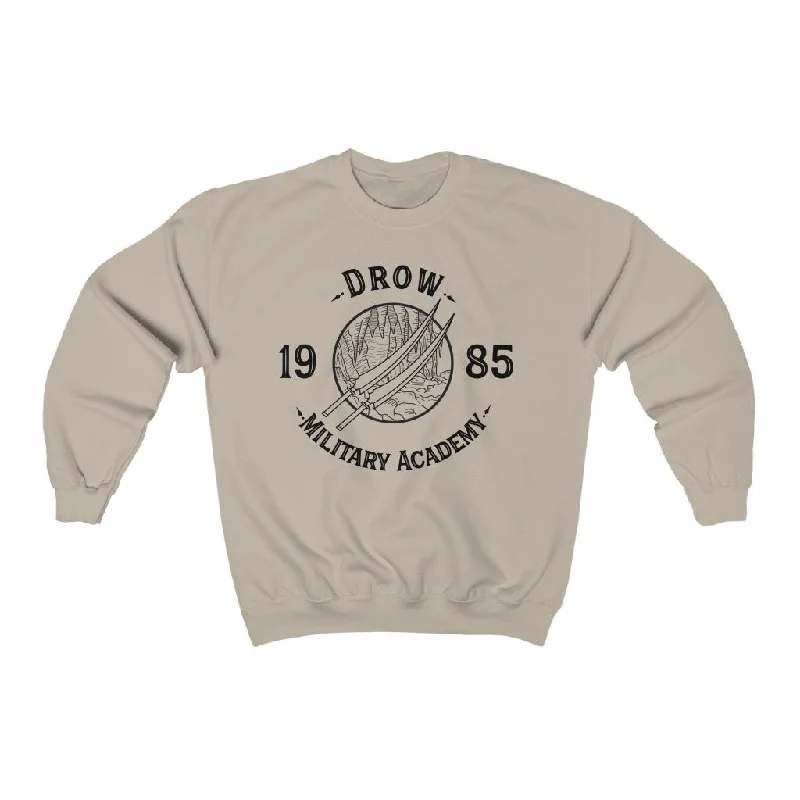 Drow Sweatshirt Hoodie with Stripes Bold Sporty