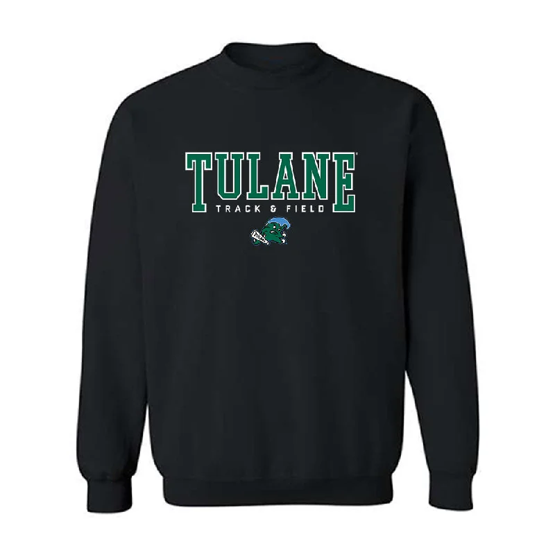 Tulane - NCAA Women's Track & Field : Ali Saunders - Crewneck Sweatshirt Graphic Hoodie Design Print Tulane - NCAA Women's Track & Field : Ali Saunders - Crewneck Sweatshirt Graphic Hoodie Design Print