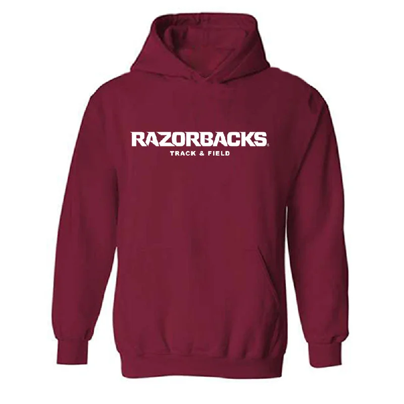 Arkansas - NCAA Women's Track & Field : Ariane Linton - Classic Shersey Hooded Sweatshirt Hoodie with Pocket Utility Practical Arkansas - NCAA Women's Track & Field : Ariane Linton - Classic Shersey Hooded Sweatshirt Hoodie with Pocket Utility Practical