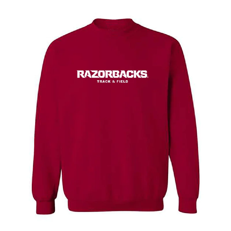 Arkansas - NCAA Women's Track & Field : Ariane Linton - Classic Shersey Crewneck Sweatshirt Hoodie with Thumb Holes Functional Cozy Arkansas - NCAA Women's Track & Field : Ariane Linton - Classic Shersey Crewneck Sweatshirt Hoodie with Thumb Holes Functional Cozy