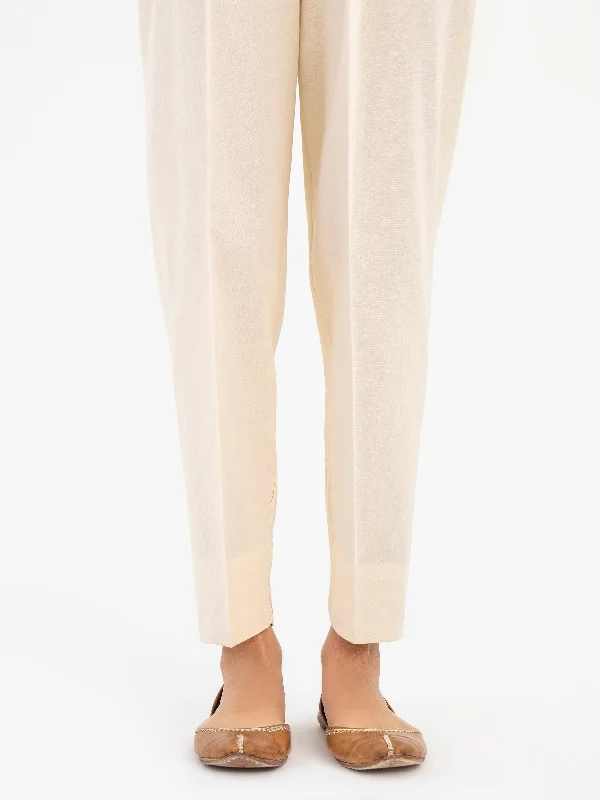 Khaddar Dyed Trouser (Pret) Trousers Winter Warm