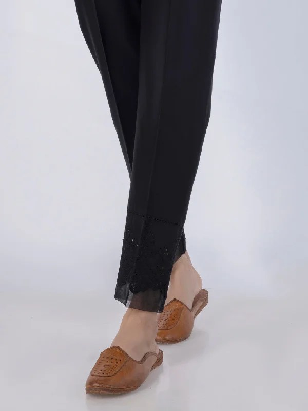 Black Dyed Trousers - AL-T-734 Trousers Cargo pockets