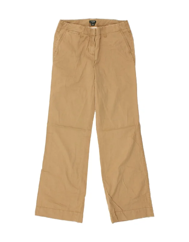 J. CREW Womens City Fit Straight Chino Trousers US 0 XS W30 L30 Beige Trousers Plaid Checkered J. CREW Womens City Fit Straight Chino Trousers US 0 XS W30 L30 Beige Trousers Plaid Checkered