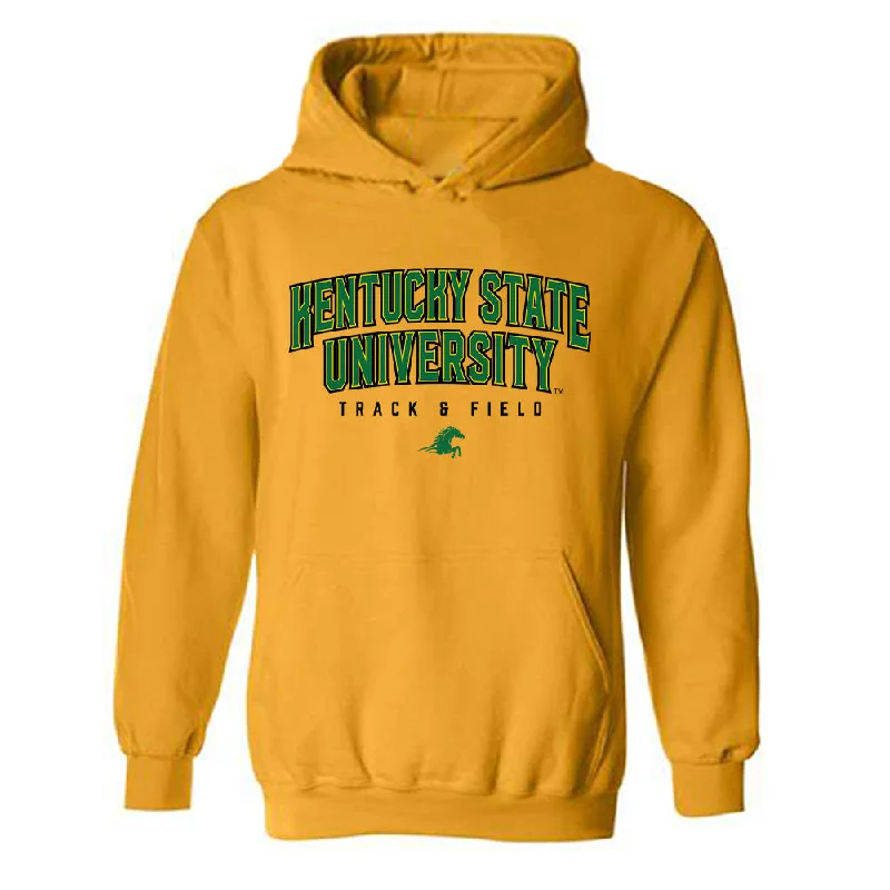 KYSU - NCAA Women's Track & Field : Aleashea McClinton - Classic Shersey Hooded Sweatshirt Hoodie with Half-Zip Sporty Casual KYSU - NCAA Women's Track & Field : Aleashea McClinton - Classic Shersey Hooded Sweatshirt Hoodie with Half-Zip Sporty Casual